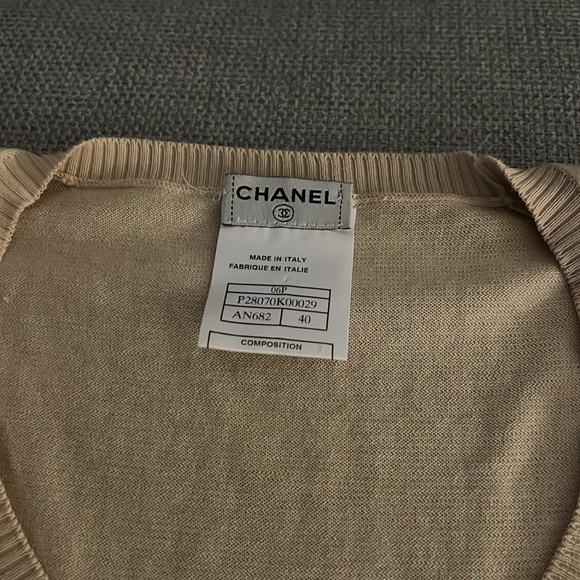 🗽 Chanel 100% Cotton Knitwear Italy IT | 40 - Picture 5 of 11